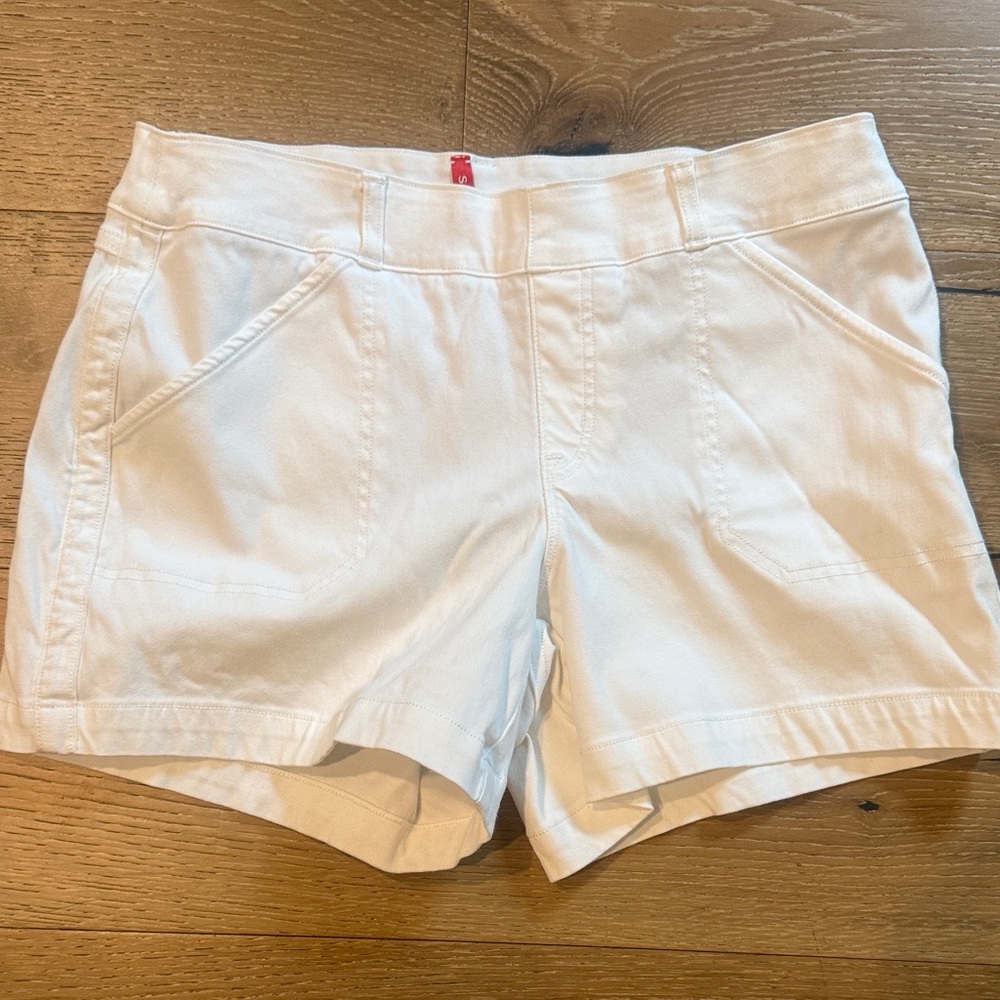 SPANX Women's White Cargo Shorts